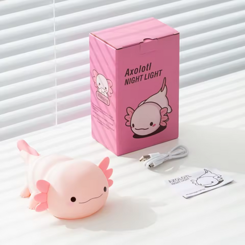 Lampara nocturna Axolotl