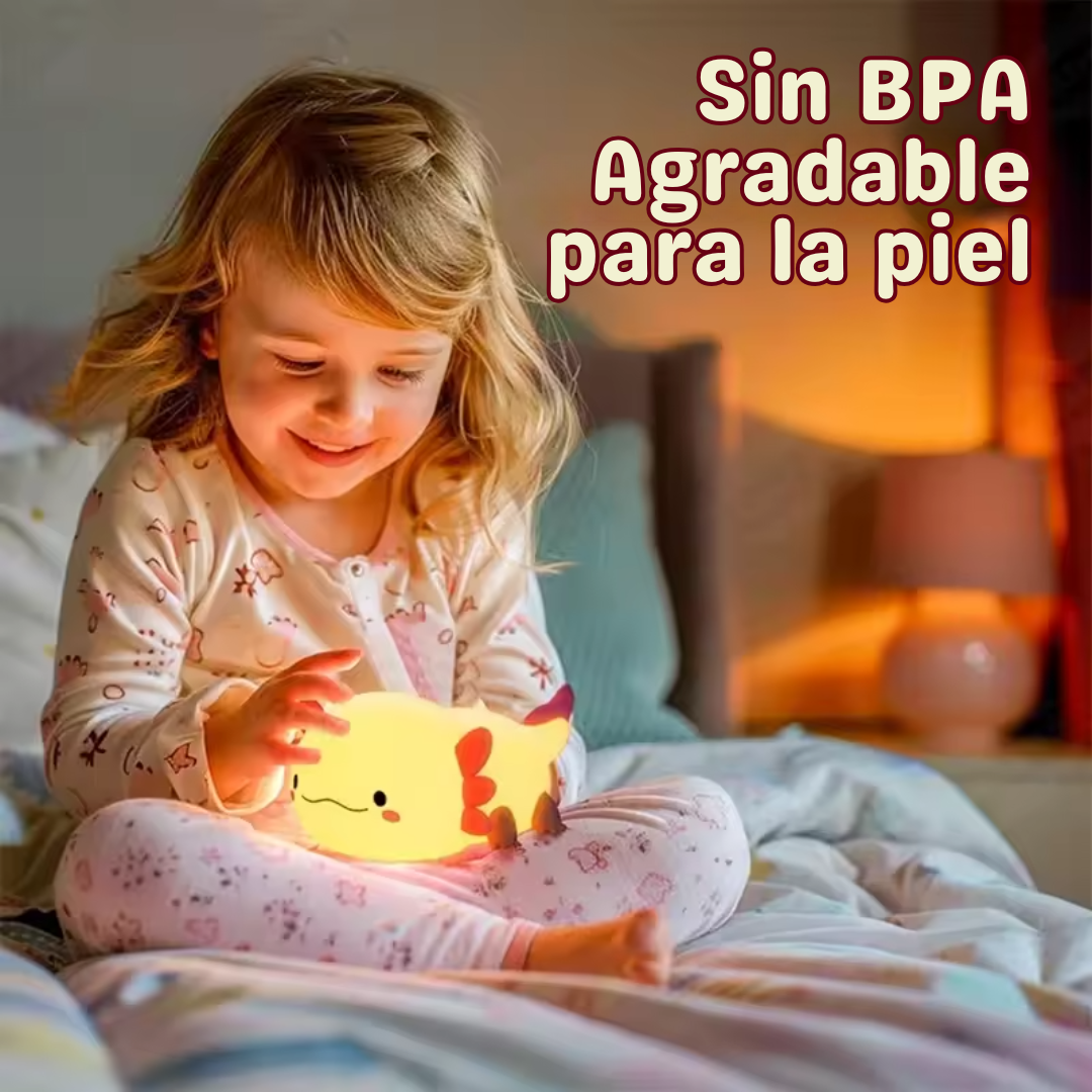Lampara nocturna Axolotl