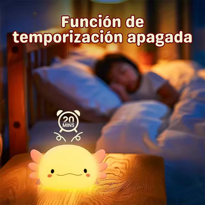 Lampara nocturna Axolotl